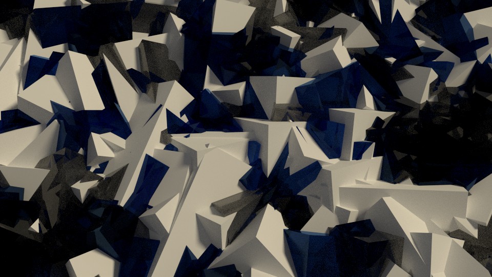 Blue & white abstract pattern preview image 1